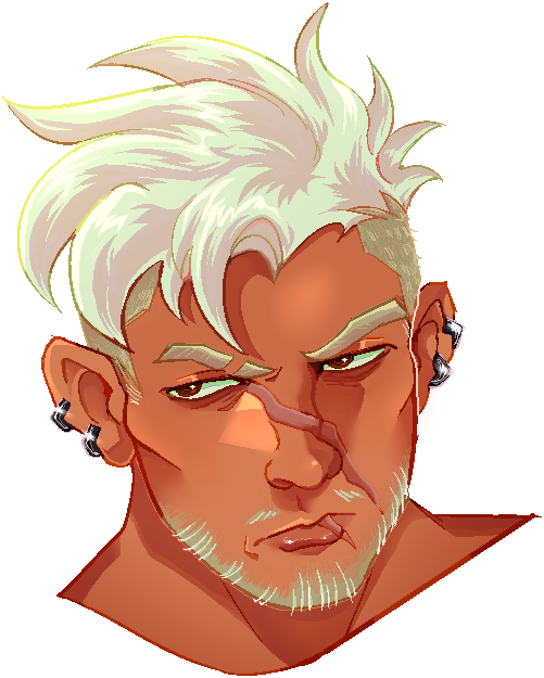 pixel headshot