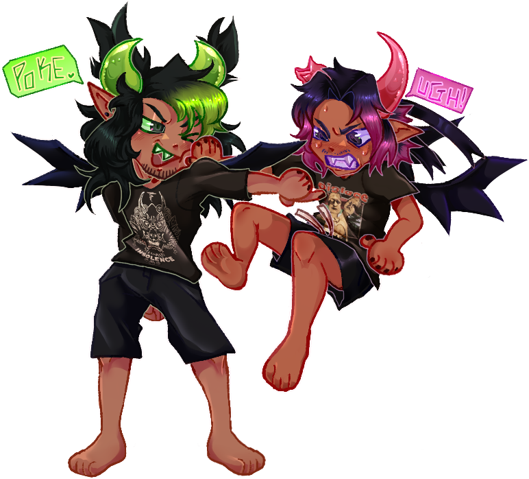 chibi couple